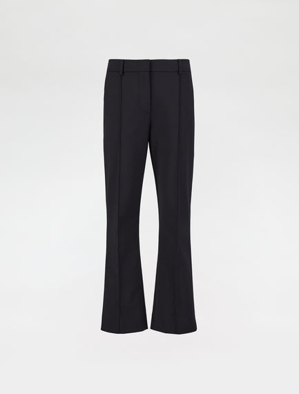 Mini flare trousers