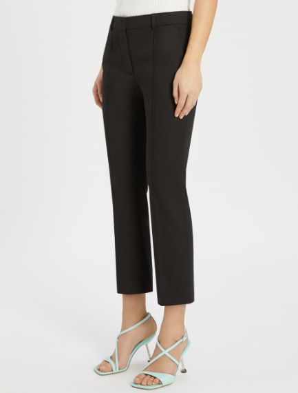 Cotton gabardine trousers