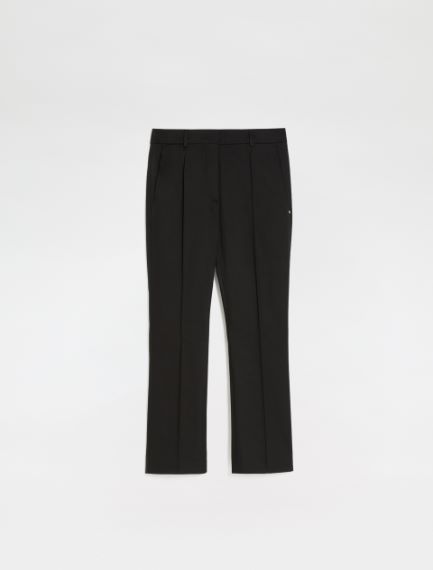 Cotton gabardine trousers
