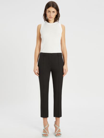Cotton gabardine trousers