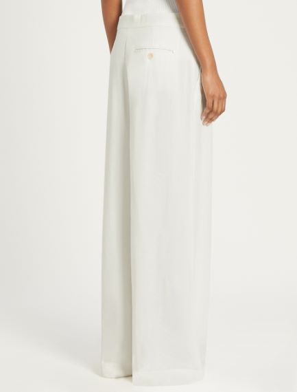 Pantaloni in ramié e viscosa