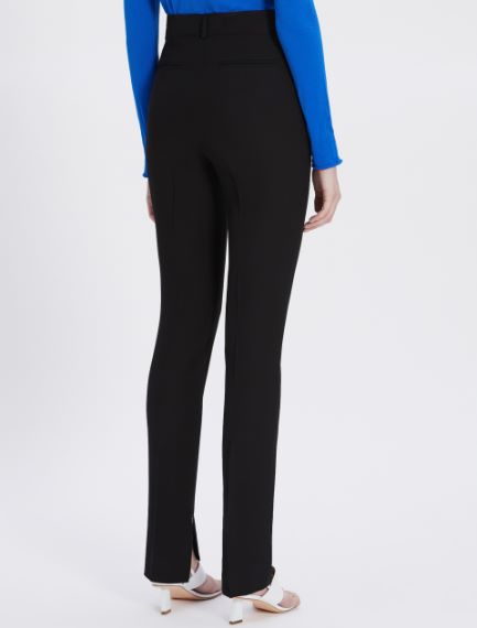 High-waisted trousers