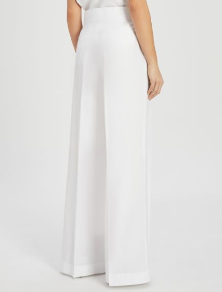Cotton poplin trousers
