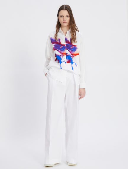 Cotton poplin shirt