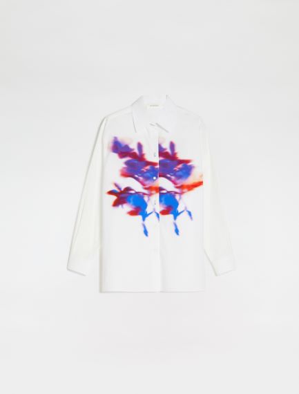 Cotton poplin shirt