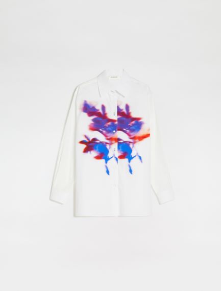 Cotton poplin shirt