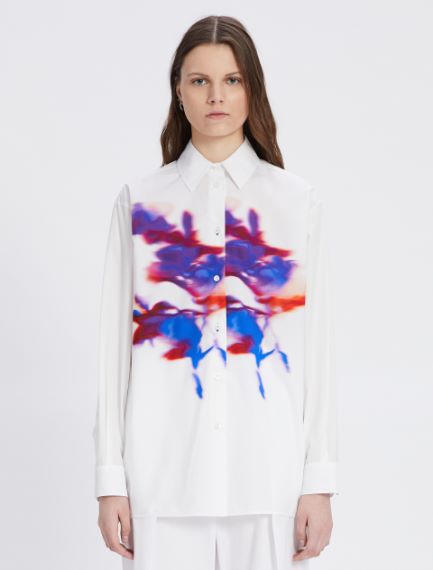 Cotton poplin shirt