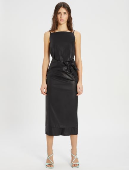 Cotton poplin dress