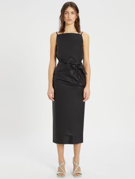 Cotton poplin dress
