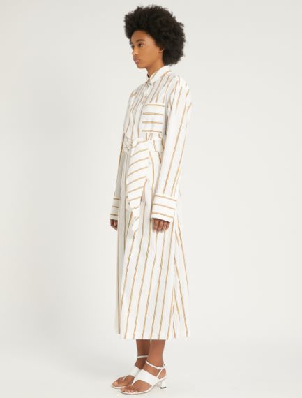 Cotton poplin dress
