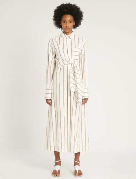 Cotton poplin dress