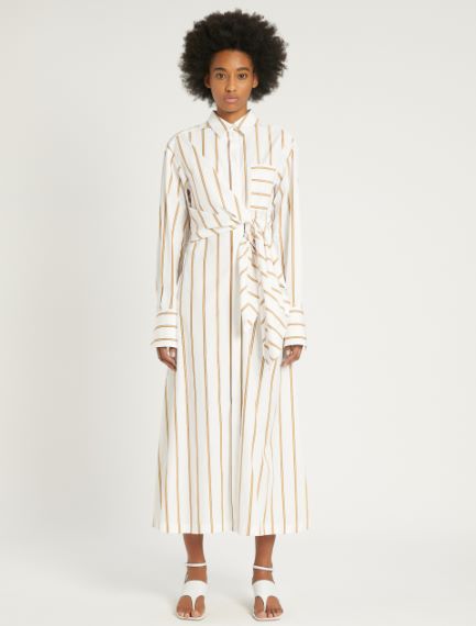 Cotton poplin dress