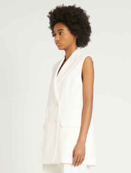Sleeveless blazer
