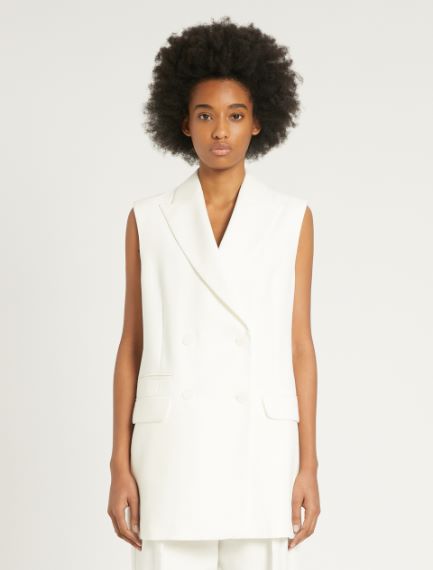 Sleeveless blazer
