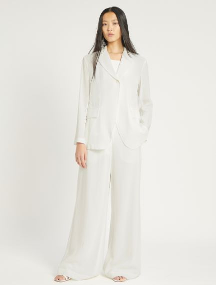 Fine-rib cotton vest top