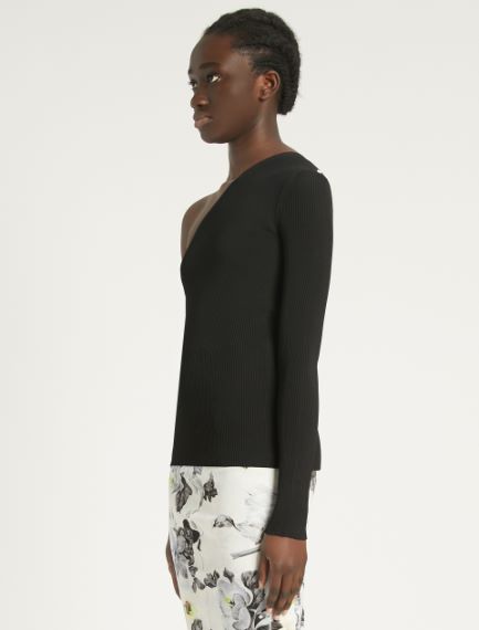 One-shoulder sweater