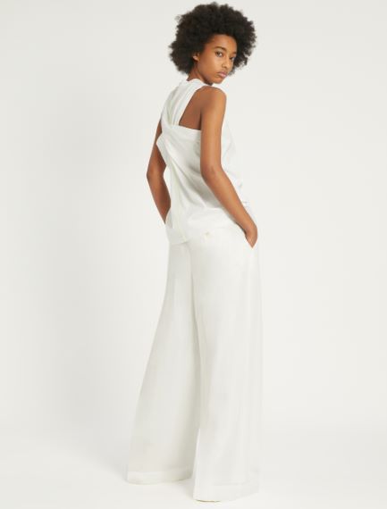 Top in interlock di cotone e modal