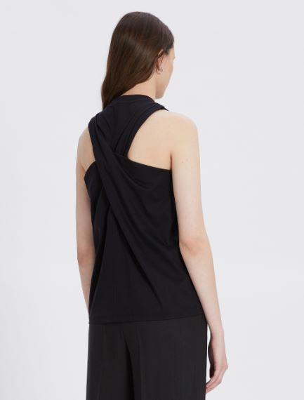 Top in interlock di cotone e modal