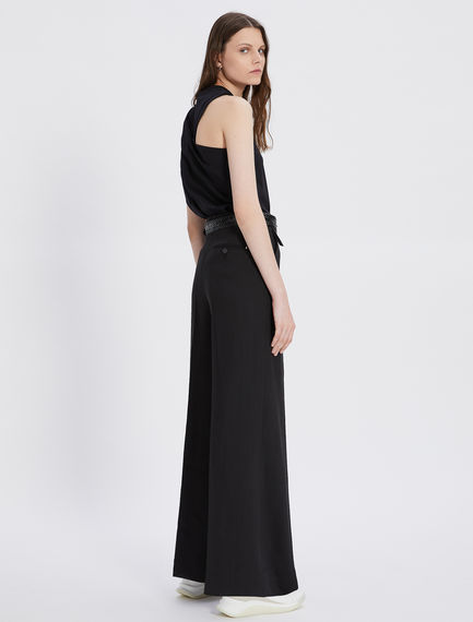 Cotton and modal interlock top