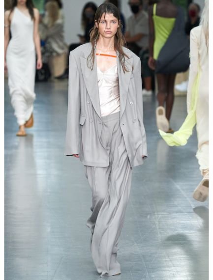 Top in jersey stretch
