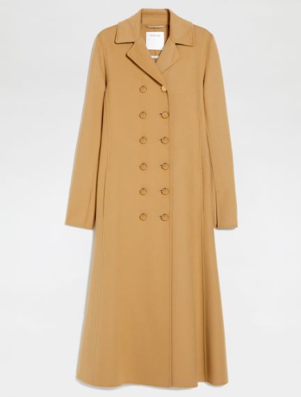 Wool and cashmere coat
