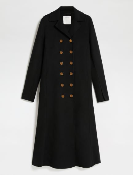 Wool and cashmere coat