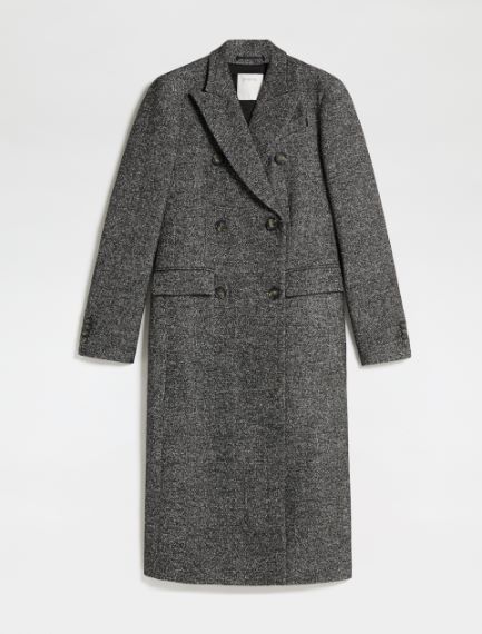 Tailored tweed coat