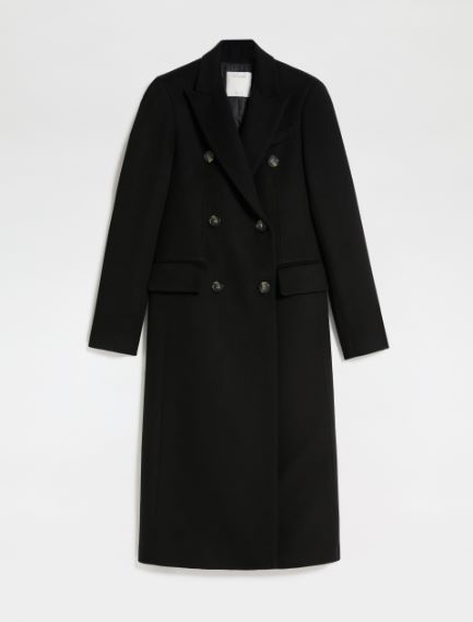 Padded double-breasted coat