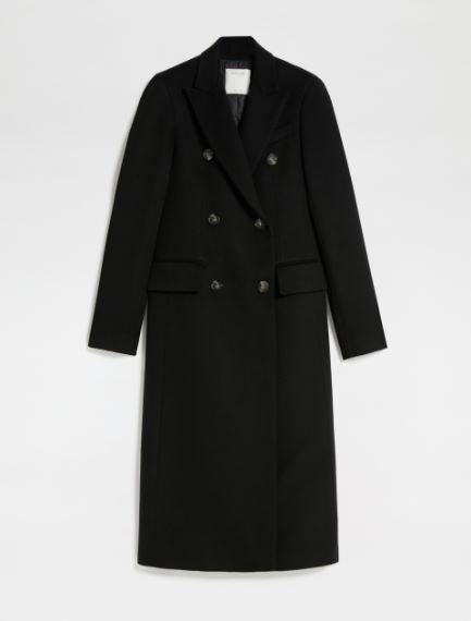 Padded double-breasted coat