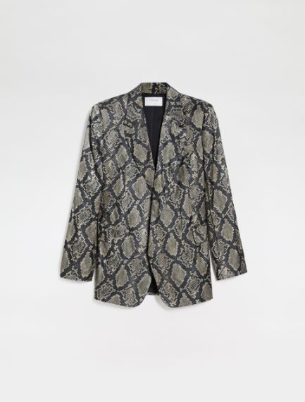 Satin blazer