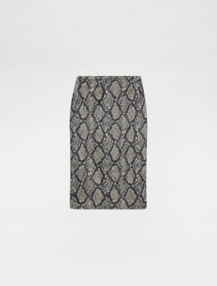 Satin skirt