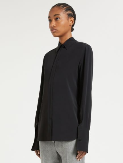 Crepe de chine shirt