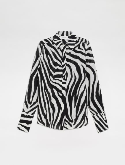 Printed viscose shirt