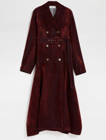 Trench in denim