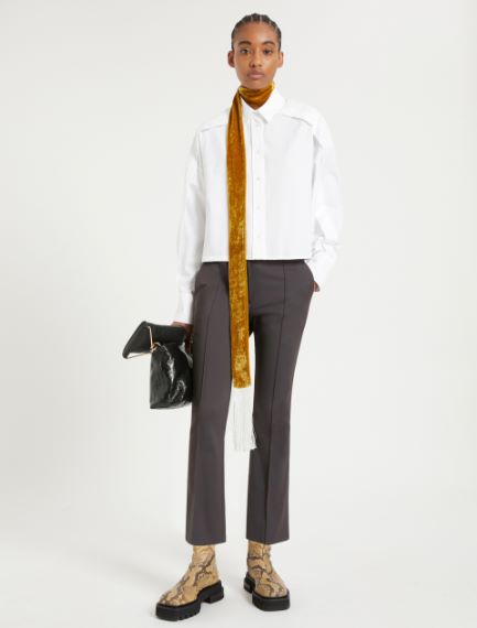 Ribbed trousers