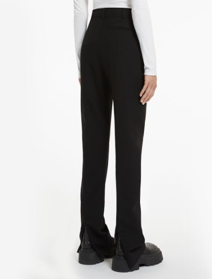 Pantalone extra lungo in lana