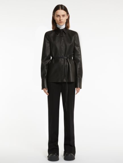 Pantalone extra lungo in lana