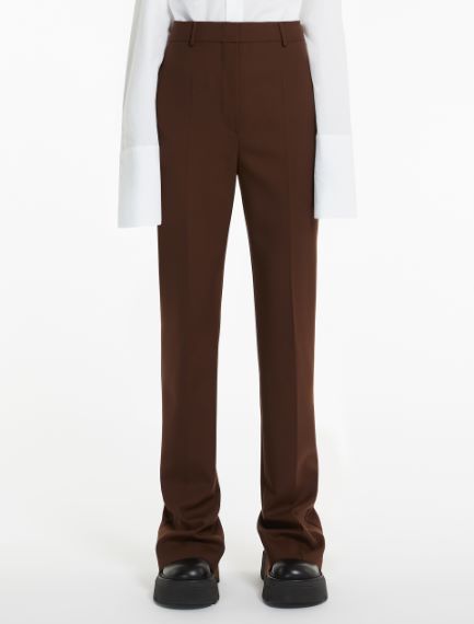 Pantalone extra lungo in lana