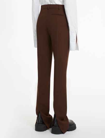 Pantalone extra lungo in lana