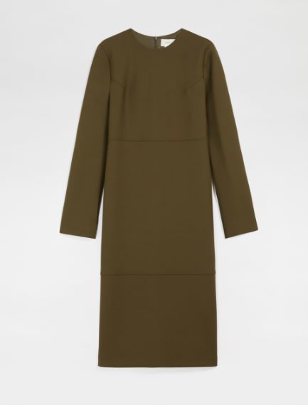 Abito midi in lana