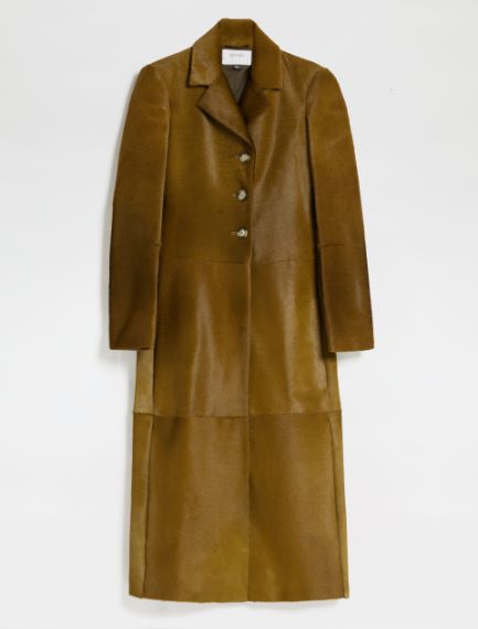 Pony hair coat