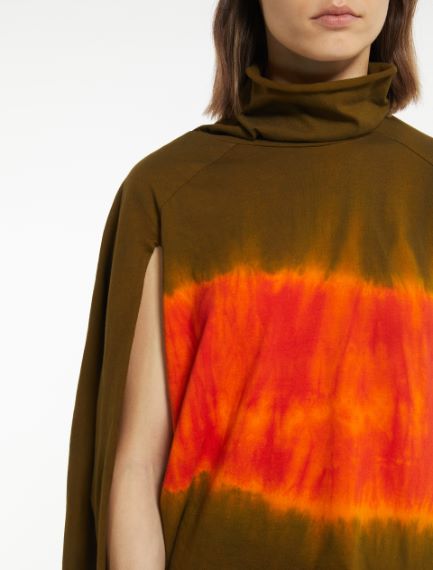 Tie-dye jersey dress