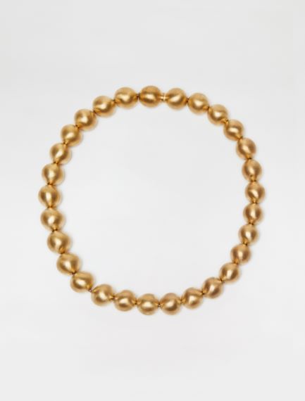 Collana con maxi sfere