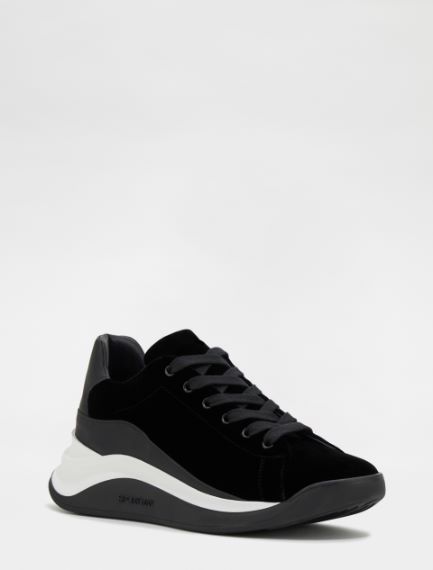 Velvet trainers