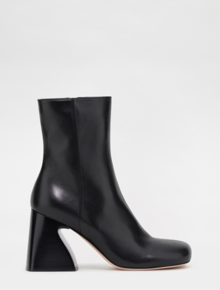 Nappa leather ankle boots