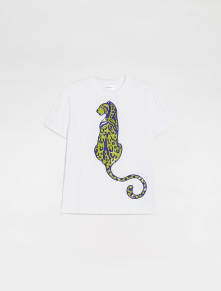 T-shirt con paillette