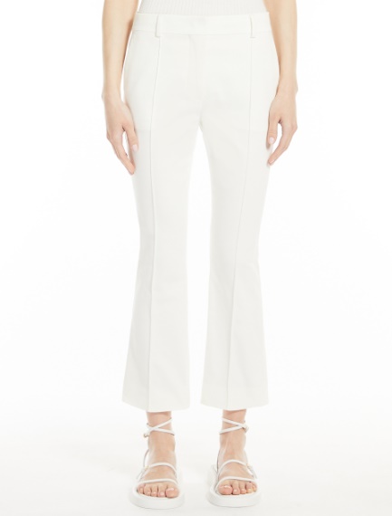 Mini flare trousers