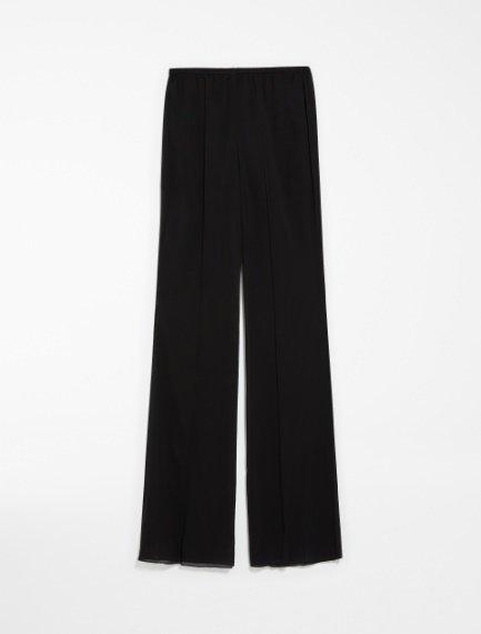 Long georgette trousers
