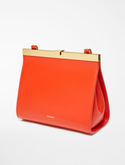 Leather shoulder bag