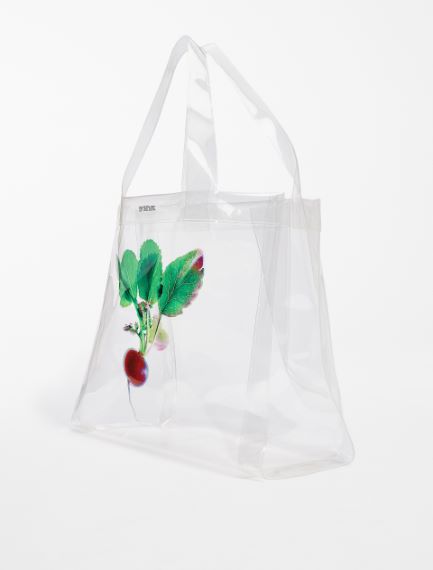 Borsa shopper con stampa